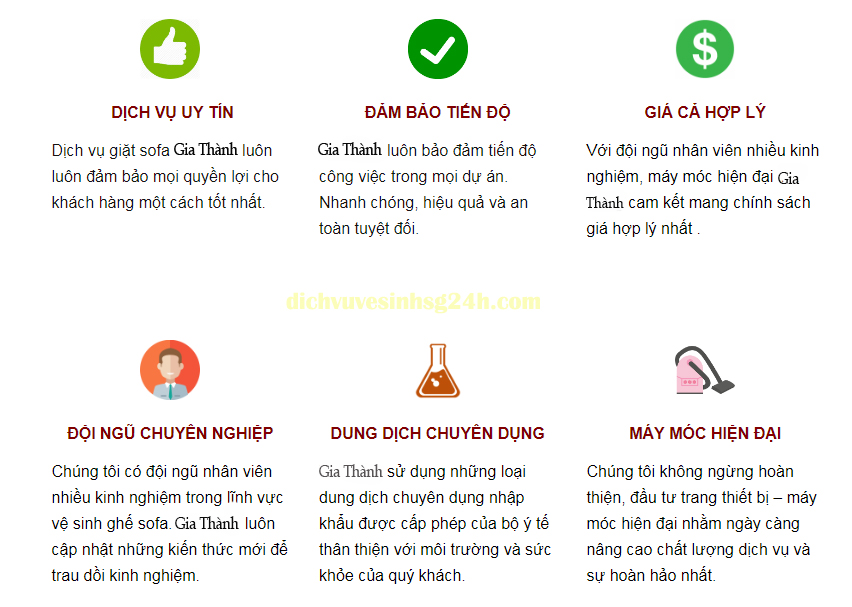 Dịch vụ giặt ghế sofa tại nhà TPHCM
