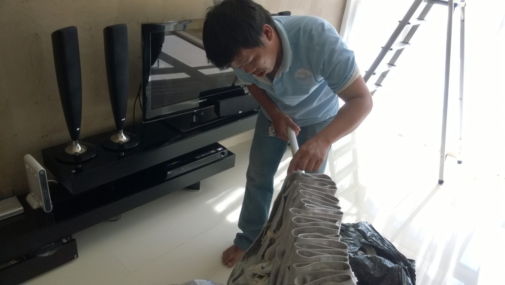 Dịch vụ giặt rèm cửa tại Hà Nội