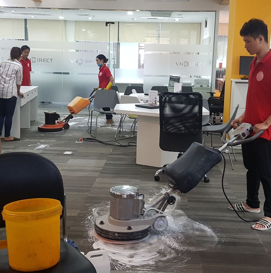 Dịch vụ giặt thảm văn phòng tại Hà Nội